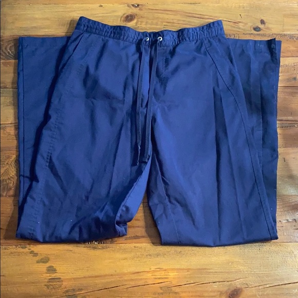 Med tall navy blue scrub pants - Picture 3 of 7